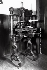 Read about BC's first printing press, which printed the prospectus announcing the opening of St. Ann's Schoolhouse. Explore other digital resources about one of the oldest buildings in western Canada.  