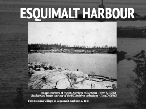Timeline of the Esquimalt Harbour