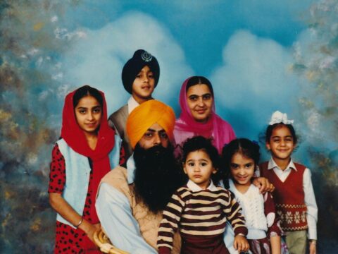 La famille de Rajinder Singh Gill