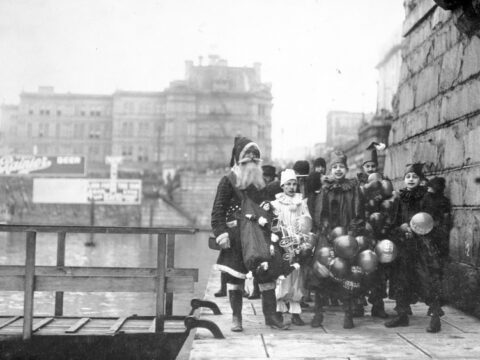 Le père Noël, 1917