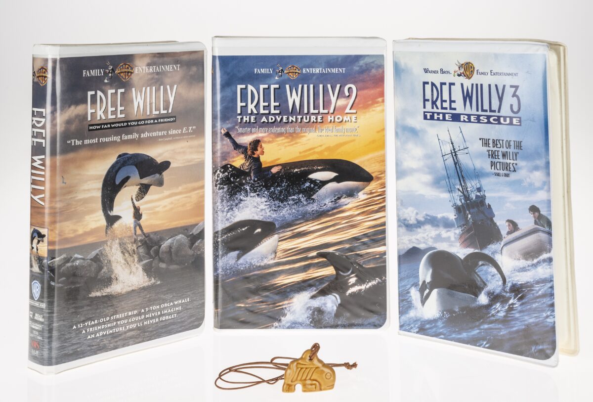Keiko Orca (Free Willy) Pendant Necklace
