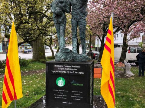 Monument to Vietnamese Boat People