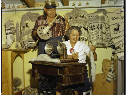 Spinning Wool